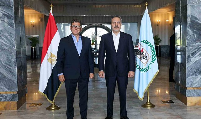 Bakan Fidan, Mısır Genel İstihbarat Servisi Başkanı Reşad ile bir araya geldi