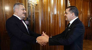 Bakan Fidan, Trablus'ta Libya Başbakanı Dibeybe ile görüştü