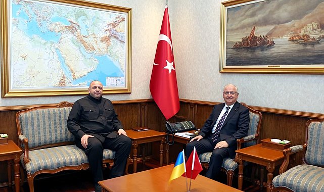 Bakan Güler, Ukrayna Dış İstihbarat Servisi Başkanı Umerov ile görüştü