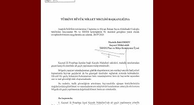 Baki Ersoy, Kayaltı Mahallesi'nin alt geçit talebini TBMM gündemine taşıdı