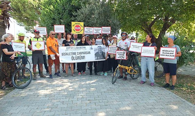 Balıkesir'de kaza kurbanı Serkan Kadıoğlu için eylem düzenlendi