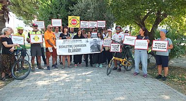 Balıkesir'de kaza kurbanı Serkan Kadıoğlu için eylem düzenlendi