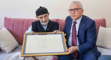 Balkan Harbi'nde kaybolan mektup, 113 yıl sonra Sivaslı aileye ulaştırıldı