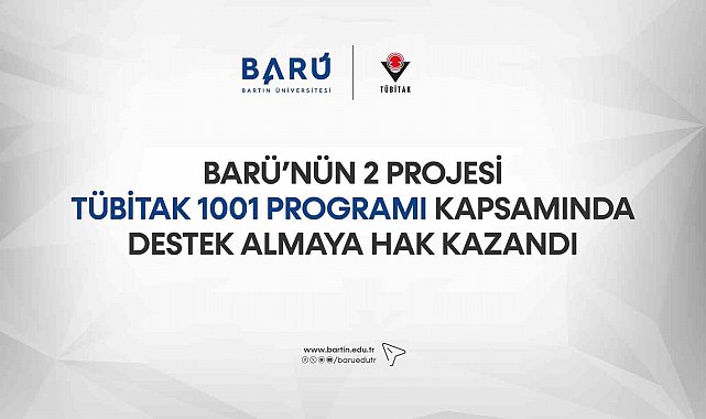 BARÜ'nün 2 projesine destek