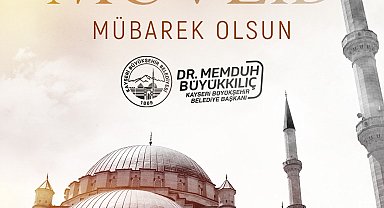 Başkan Büyükkılıç: "İnsanlığın en büyük ihtiyacı huzur ve merhamettir"
