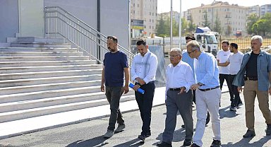 Başkan Büyükkılıç'tan 85 milyon TL'lik yatırım maliyetli eğitim yuvasında inceleme