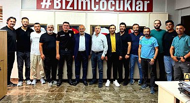 Başkan Çamlı'dan emniyet personeline ziyaret