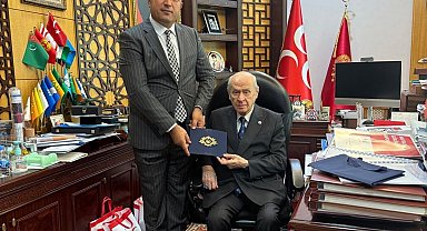 Başkan Cengiz'den MHP Genel Merkezine ziyaret
