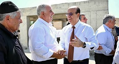 Başkan Geçit, Salkonak Geli Mezrası'ndaki yatırımları yerinde inceledi