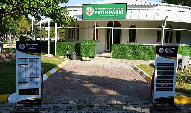 Başkan Hallaç: "Fatih Parkı Sosyal Tesisi'miz hizmete açıldı"