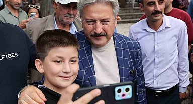 Başkan Palancıoğlu Ağırnas Pilav Şenliği'nde vatandaşlarla ve muhtarlarla bir araya geldi