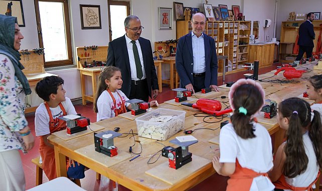 Başkan Pekyatırmacı: "Çocuklarımızın gelişimine çok yönlü katkı sunuyoruz"