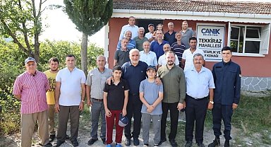 Başkan Sandıkçı: "Canik'te yeni projeleri ve yatırımları hizmete sunmaya devam ediyoruz"
