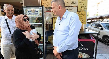 Başkan Şimşek Nişancıpaşa esnafının taleplerini tek tek dinledi