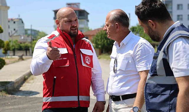 Başkan Türkel: "Yol sorununu tamamen çözene kadar sahadayız"