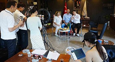 Başkan Zencirci, Çinli tanıtım elçilerini ağırladı