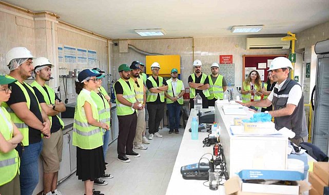 BASKİ, Tıp Fakültesi öğrencilerini içme suyu arıtma tesisinde ağırladı