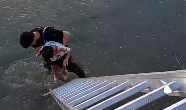 Batman'da dereye düşen 8 yaşındaki çocuk kurtarıldı