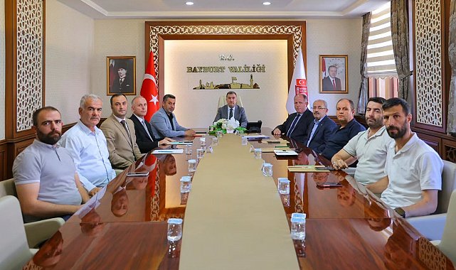 Bayburt OSB'nin altyapısı masaya yatırıldı