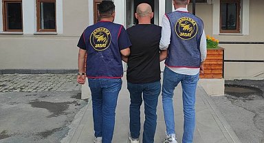 Bayburt'ta 12 yıl 6 ay hapis cezası bulunan hükümlü yakalandı