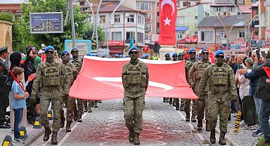 Bayburt'ta 30 Ağustos Zafer Bayramı coşkuyla kutlandı
