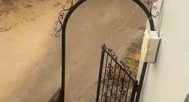 Bayburt'ta ağustos ortasında sağanak etkili oldu