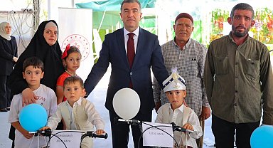 Bayburt'ta çocuklar için sünnet şöleni