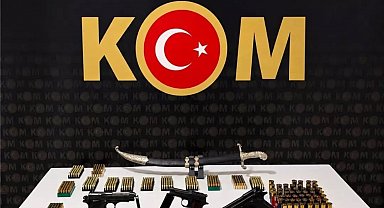 Bayburt'ta kaçakçılık operasyonlarında silah ve 665 fişek ele geçirildi