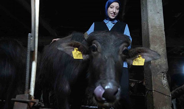 Bayburt'un 'Mandalı Kızı': Köyünün simgesi oldu