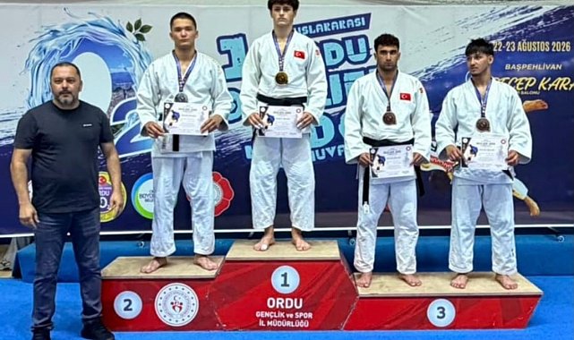 Bayburtlu judocudan bronz madalya
