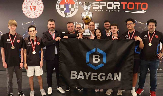 Bayegan Pendik Satranç Spor Kulübü, Türkiye Satranç Süper Ligi'nde üst üste üçüncü kez şampiyon