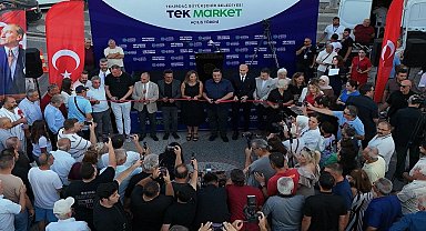 Belediyenin market projesinin 8'inci şubesi Marmaraereğlisi'nde açıldı