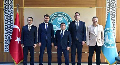 BİK Genel Müdürü Abdulkadir Çay'dan Rektör Oğurlu'ya ziyaret