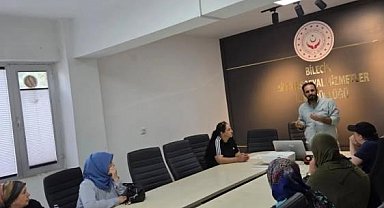 Bilecik'te aile içi iletişim ve bağımlılıkla mücadele eğitimi