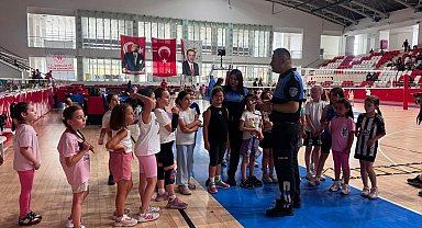 Bilecik'te çocuklar polislik mesleğini yakından tanıdı
