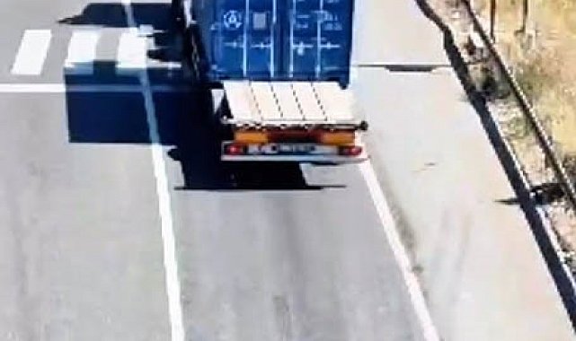 Bilecik'te dron destekli trafik denetimi