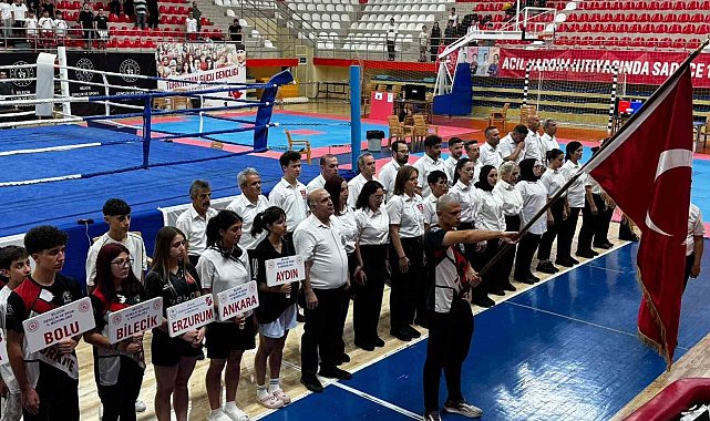Bilecik'te İller Arası Kick Boks Şampiyonasına 21 ilden 480 sporcu katıldı