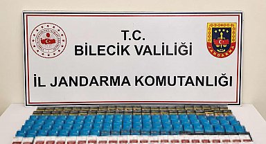 Bilecik'te kaçak sigara operasyonu: 4 bin 120 adet ele geçirildi