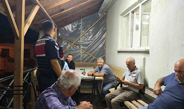 Bilecik'te kahvehanelerde asayiş denetimi