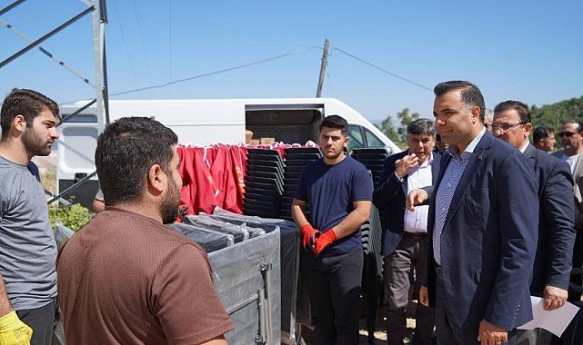 Bilecik'te köylere 250 çadır, 250 masa ve 2 bin 500 sandalye desteği