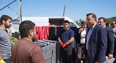 Bilecik'te köylere 250 çadır, 250 masa ve 2 bin 500 sandalye desteği