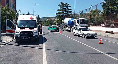 Bilecik'te meydana gelen trafik kazasında 1 kişi yaralandı