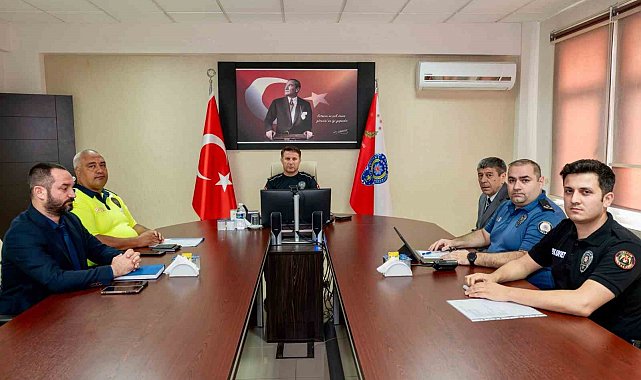 Bilecik'te okul çevrelerinde güvenlik tedbirleri masada