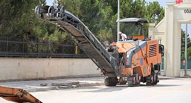 Bilecik'te sıcak asfalt çalışması başladı
