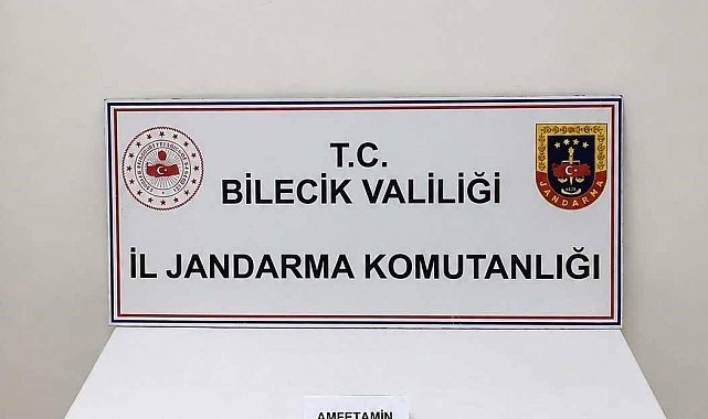 Bilecik'te uyuşturucu operasyonu: 1 şüpheli yakalandı