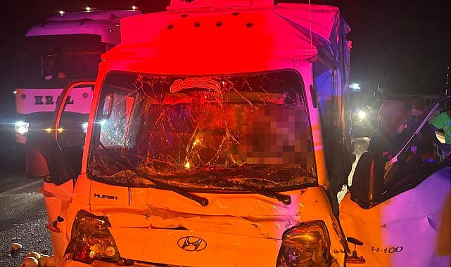 Bilecik'te yolcu otobüsü ile kamyonet çarpıştı: 1 ölü