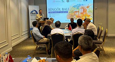 Bingöl Balı'nın katma değerli ürünlere dönüştürülmesi için yol haritası belirleniyor