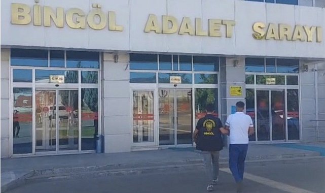Bingöl'de hırsızlık yapan şüpheli tutuklandı