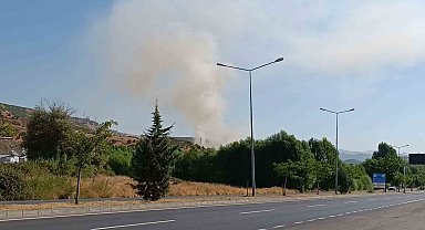Bingöl'de otluk alanda çıkan yangın büyümeden söndürüldü