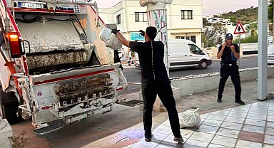 Bodrum'da kapalı kasap deposundan 400 kilo bozuk et çıktı